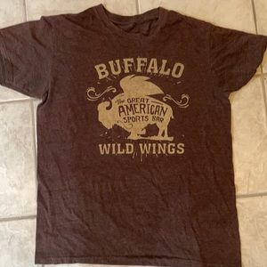 Brown Buffalo Wild Wings Shirt